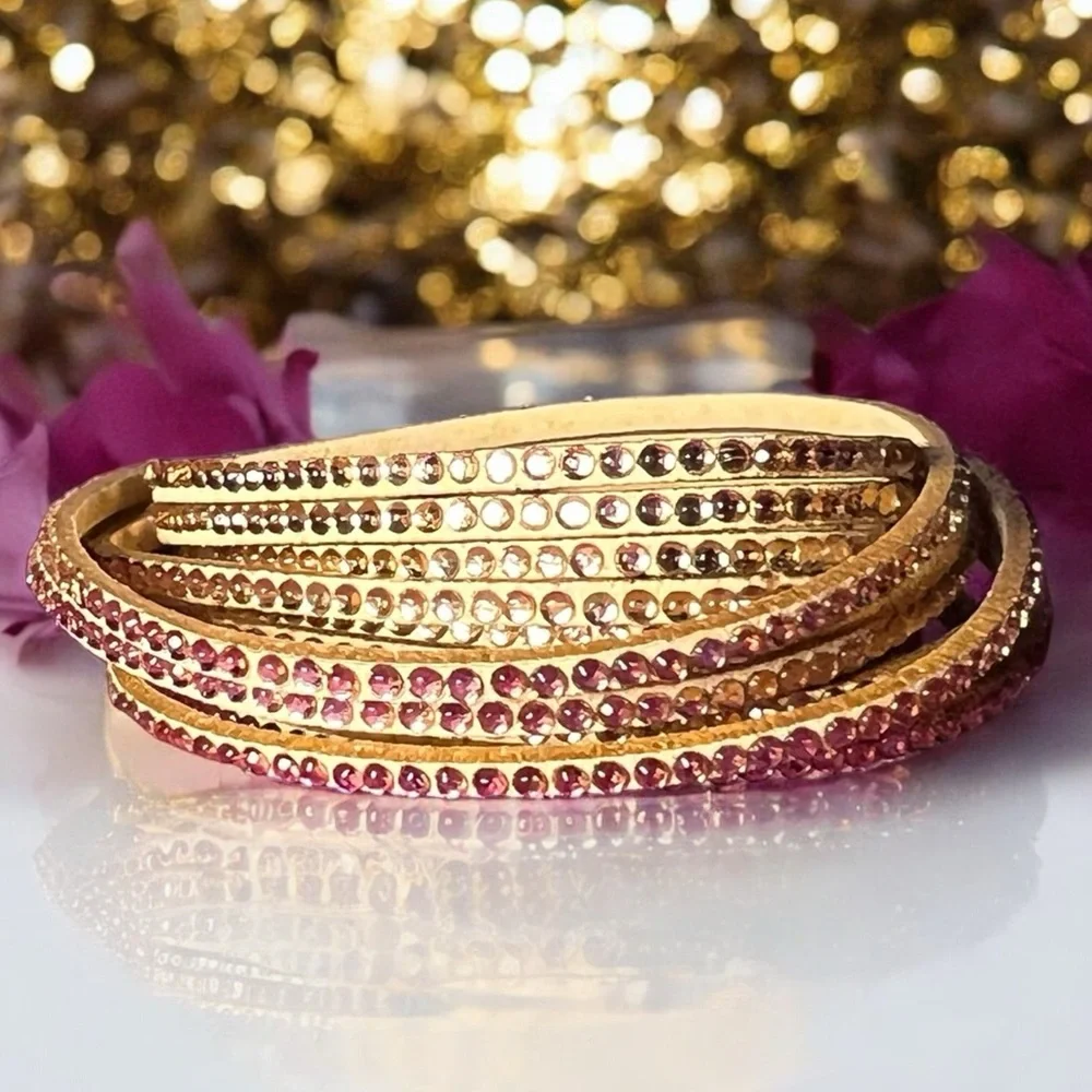 Wrap Bracelet Adjustable Snap Closure